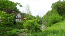 Blick zur ehemaligen Thal-Mhle und zur Mankbrcke 
